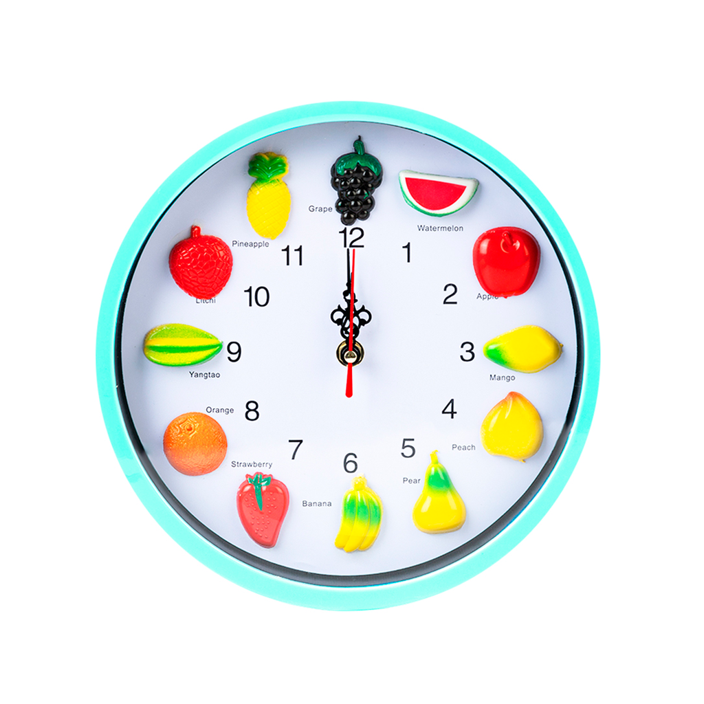Reloj Pared Fruta 25Cm