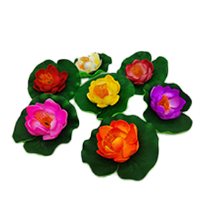 Flor De Loto Flotante 10 Cm