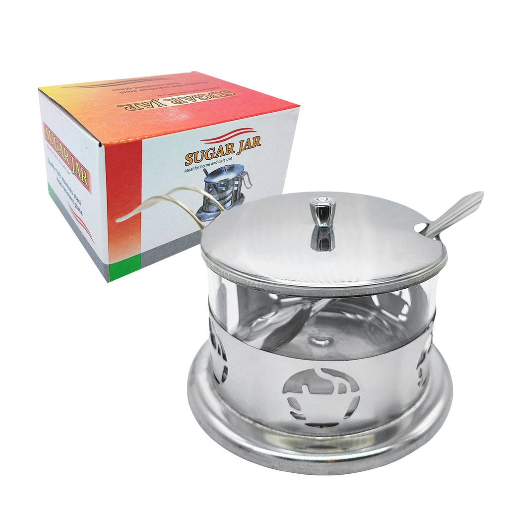 Azucarera Con Cuchara 8X9Cm