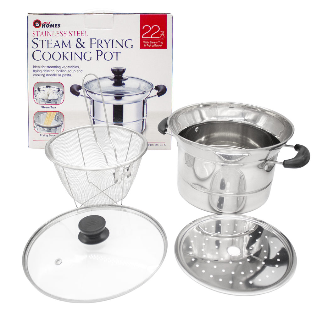 Olla Vaporera/Colapasta 22Cm