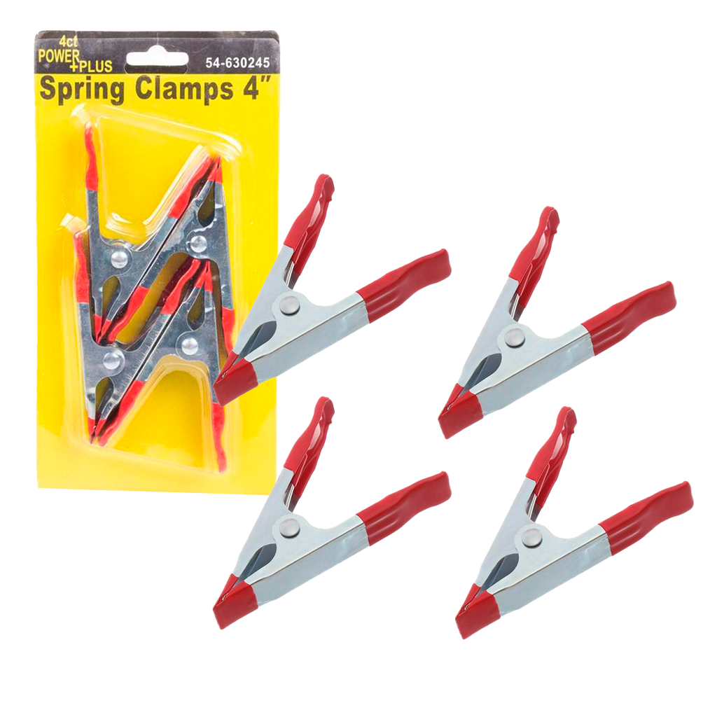 Pinza Cocodrilo 4" 4Pcs