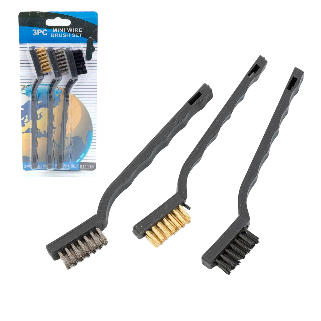 Cepillo Alambre X3 Pcs