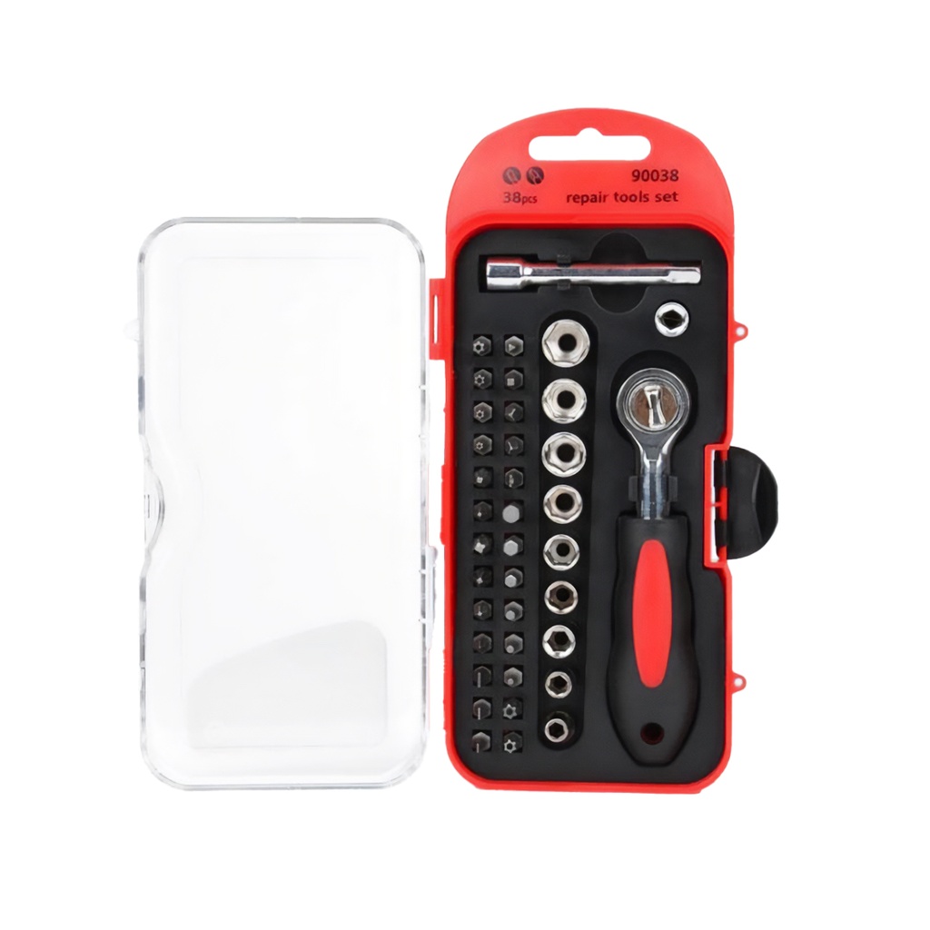 Juego Llave Tubos 38Pcs