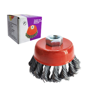 Cepillo Copa Trenzado 3"