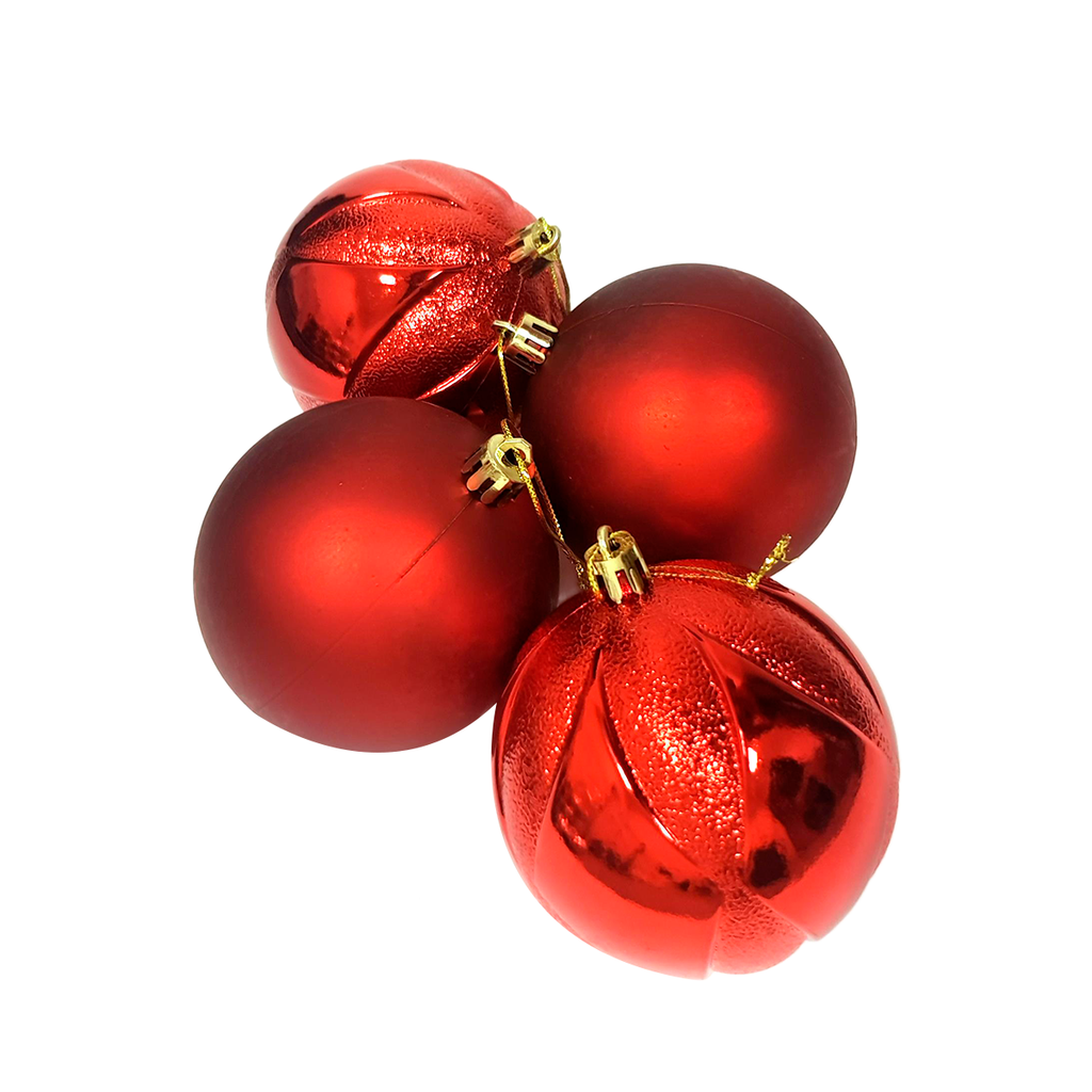Bolas Navidenas 8Cm 16 Pc Caja