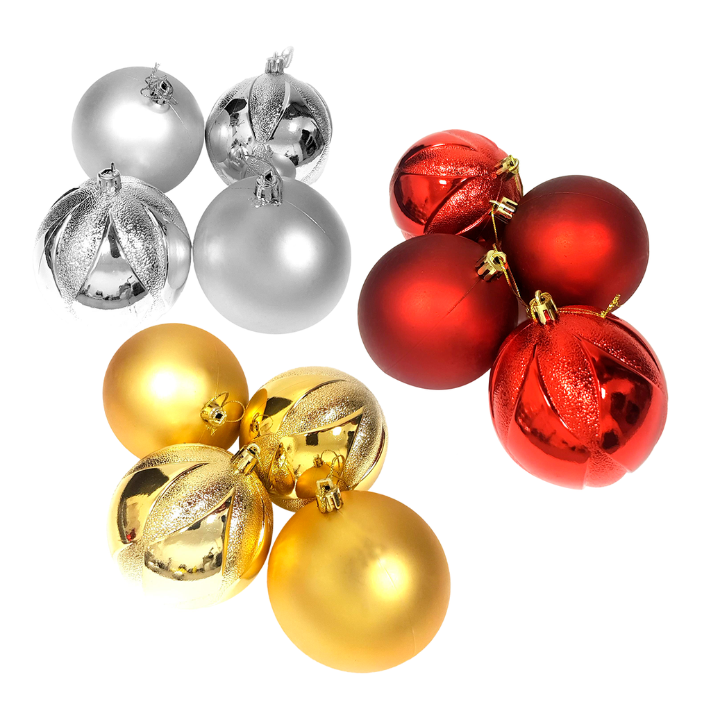 Bolas Navidenas 8Cm 16 Pc Caja