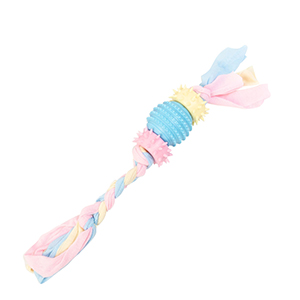 Mordillo Goma Soga Pelota 42Cm