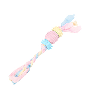 Mordillo Goma Soga Pelota 42Cm