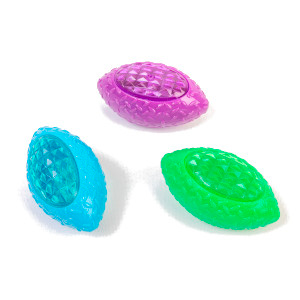 Pelota Ovalada Chifle/Luz 13Cm
