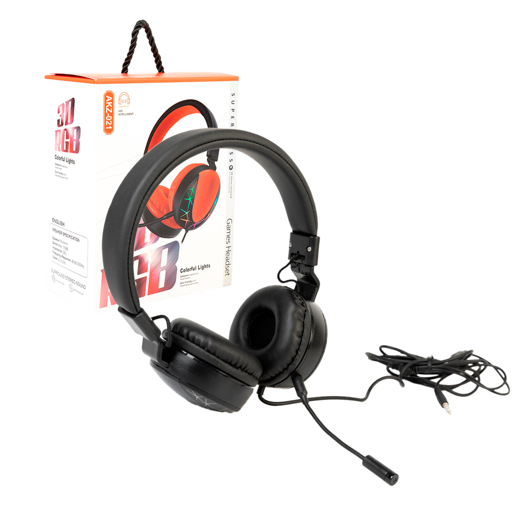 Auricular Gamer Rgb 3D
