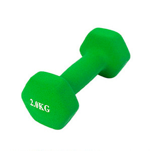 Mancuerna Hexa Engomada 2Kg