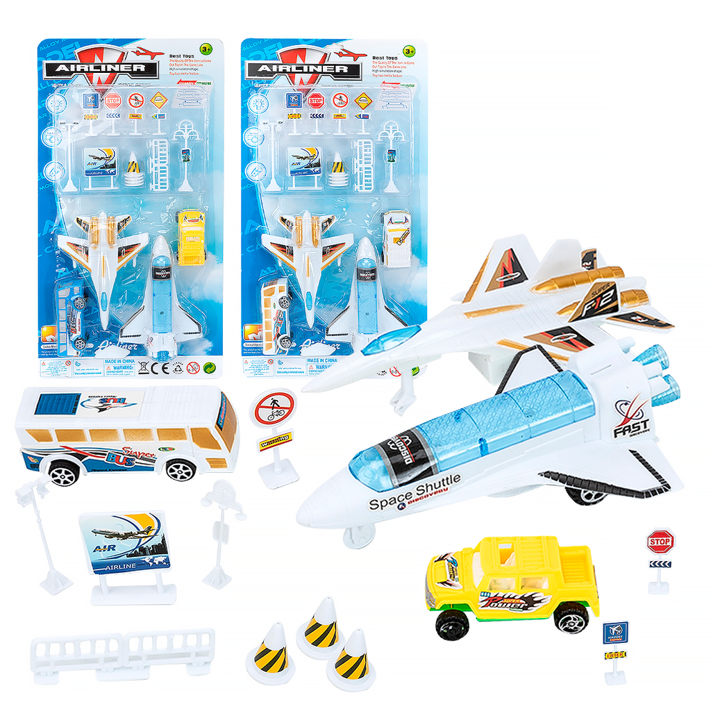 Set De Aeropuerto En Blister