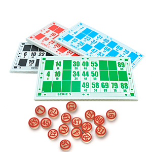 Set De Lotería Bolsa Pvc