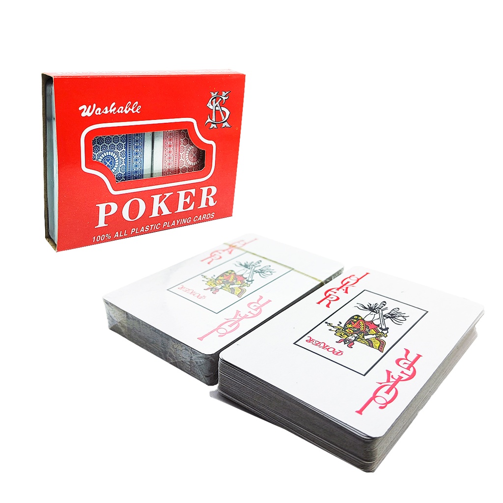 Juego De Cartas Poker X2 Plastico