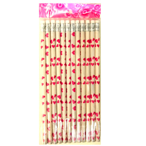 Lapiz Negro Goma Coraz X12