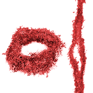 Boas Navideñas 4Cm X 2.5Mt