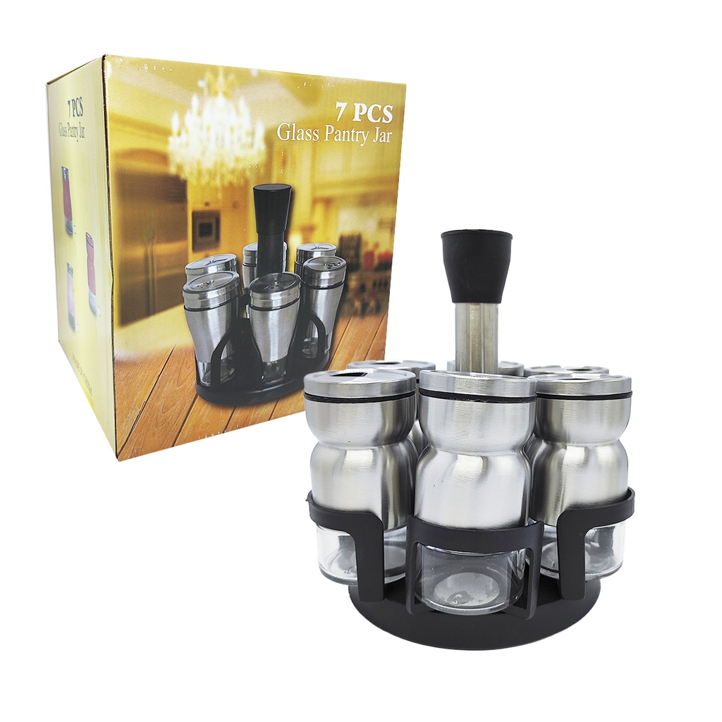 Set De Especiero X6 Frascos