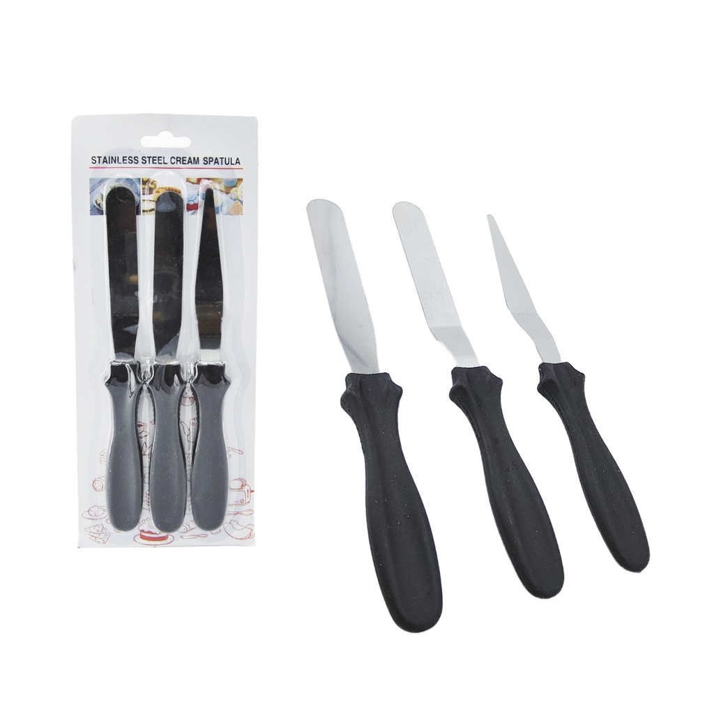 Set De Espatula Reposteria X3