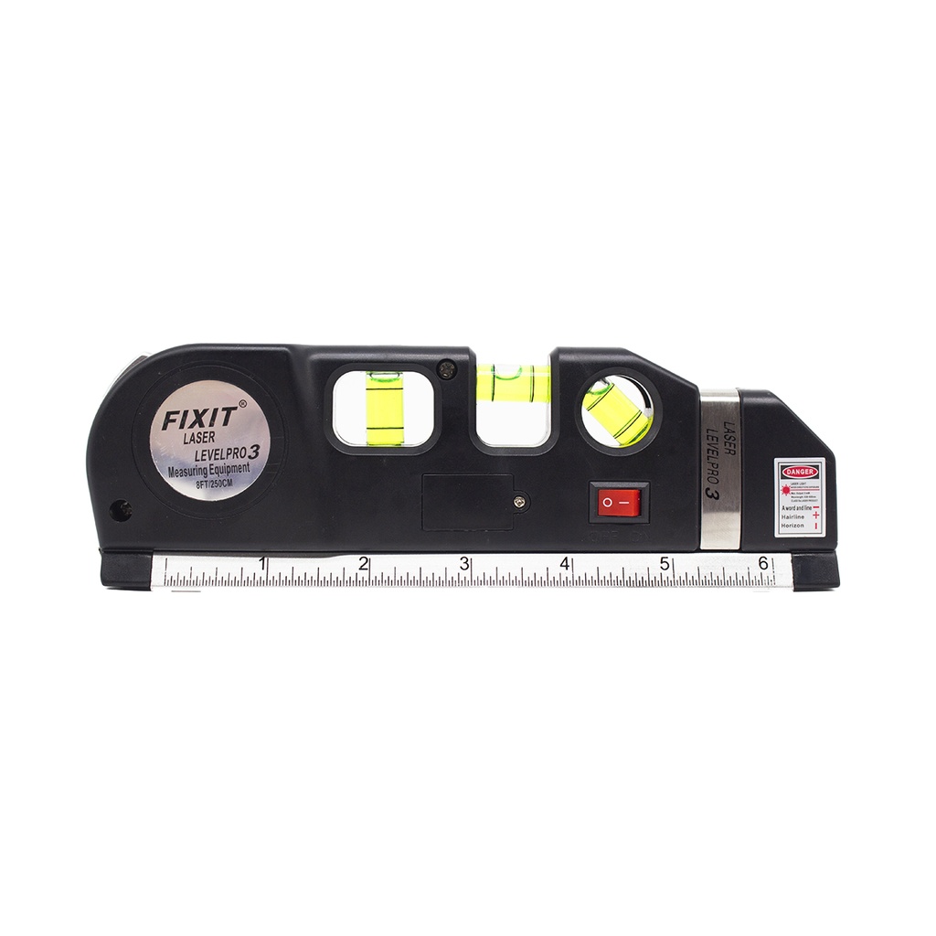 Nivel Laser 3 Burbujas Cinta Metrica Regla