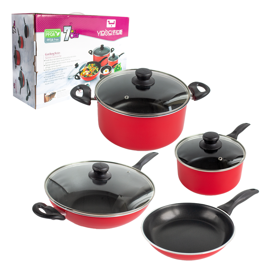 Set De Bateria Teflon X4