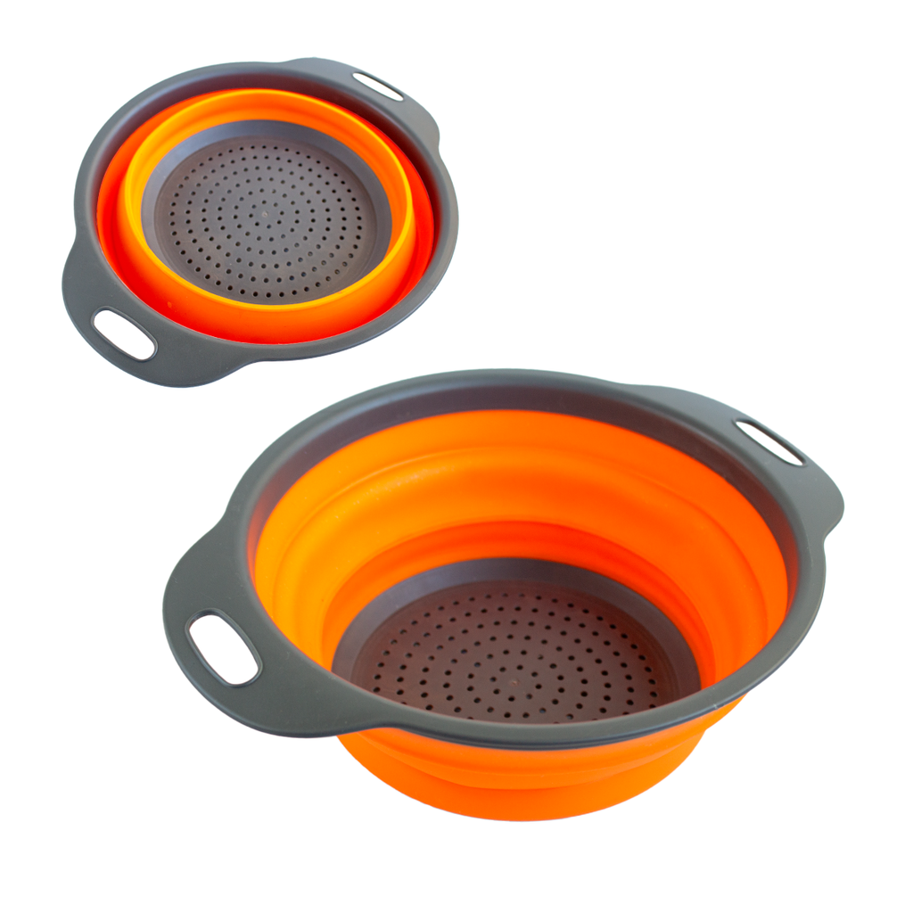 Colador Silicona Plegable Con Asa 29X9.2Cm