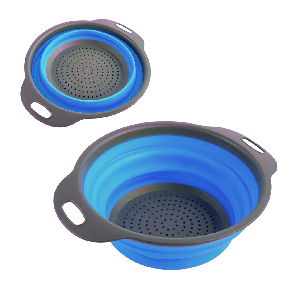 Colador Silicona Plegable Con Asa 29X9.2Cm