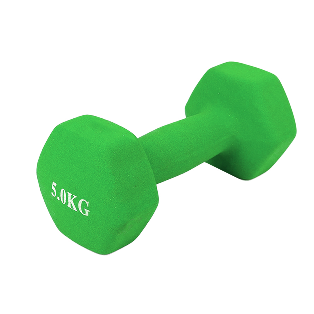 Mancuerna Hexa Engomada 5Kg