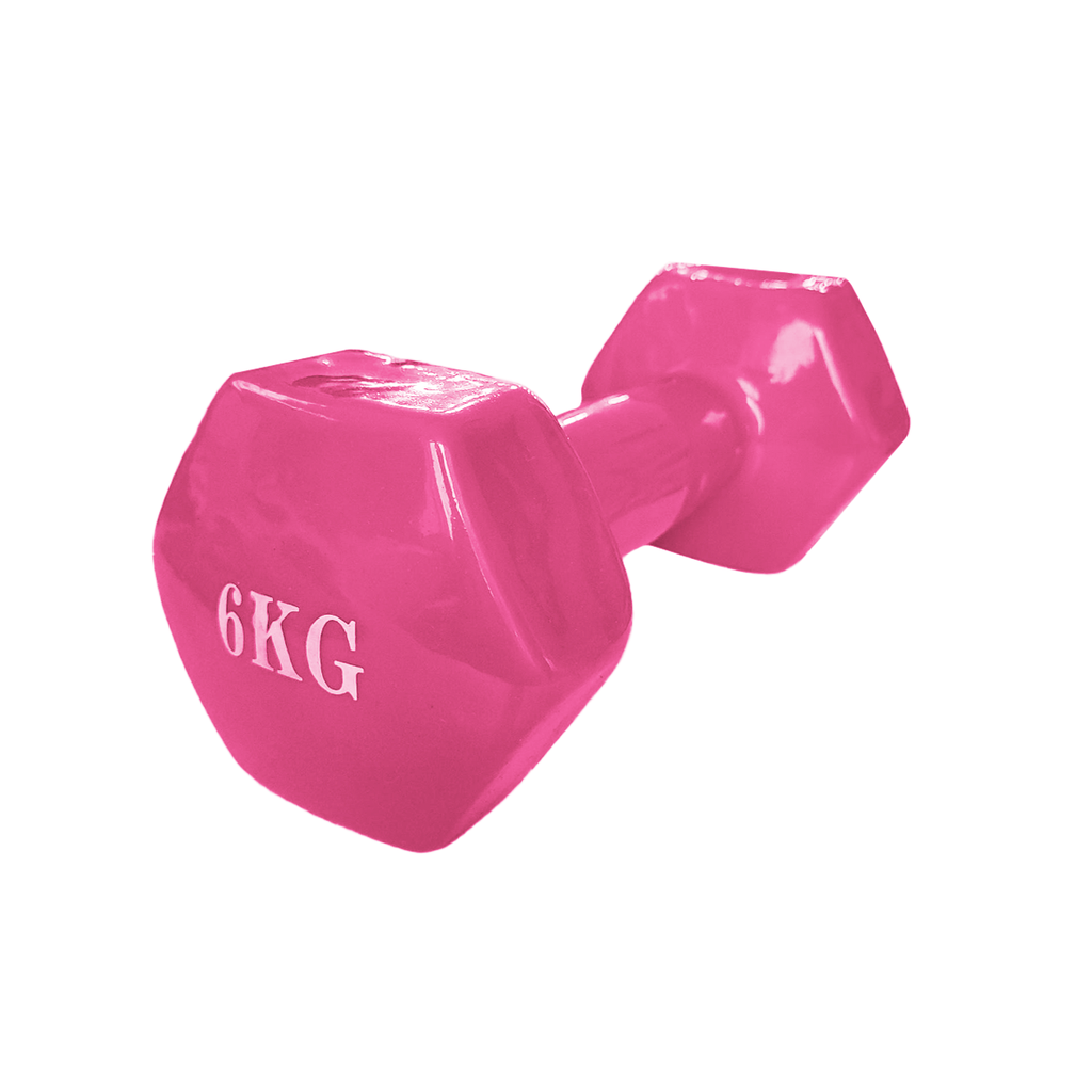 Mancuerna Hexa Engomada 6Kg