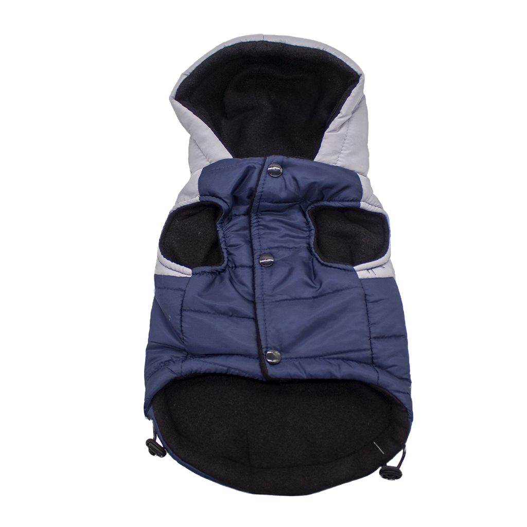 Campera impermeable Chaleco Mascota con ajuste y gorro/capucha.