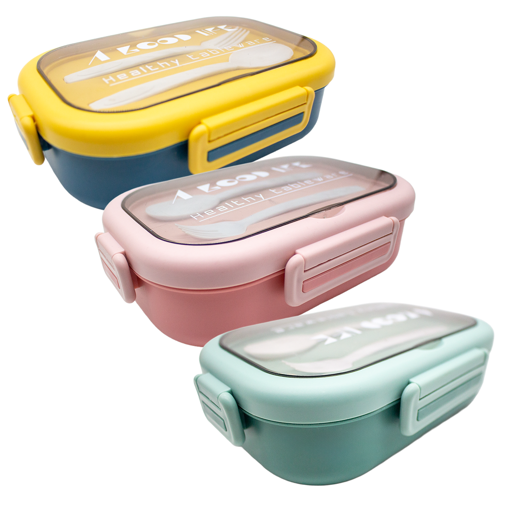 Vianda Térmica 5 Compartimentos + 1 Hermetico c/ Cuc y Ten