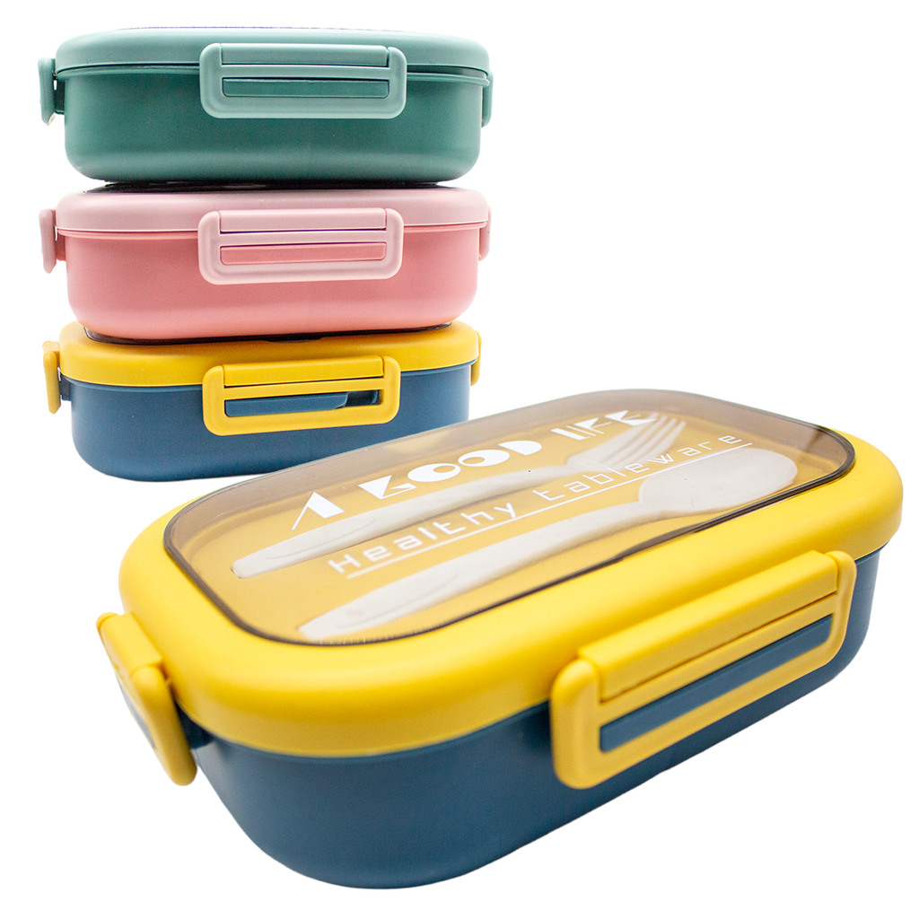 Vianda Térmica 5 Compartimentos + 1 Hermetico c/ Cuc y Ten