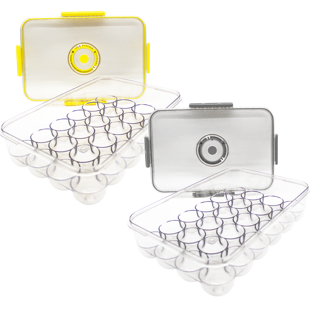 Huevera Acrílica Transparente 24 H