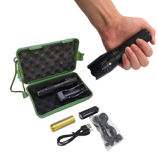 [0062 VE] Linterna Recargable Camping