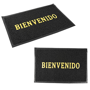 [0100 NE] Alfombra Bienvenido 37 X 57 Cm