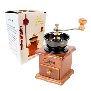 [0435 MA] Molinillo Café Madera 17X10Cm