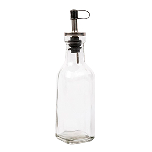 [0462 TR] Botella Aceite 21Cm Tapa Metal