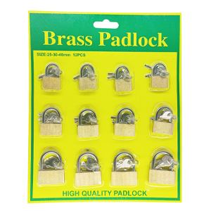 [10009DO] Candado 25/30/40 Mm X 12Pcs