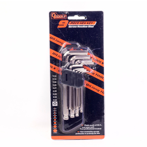 [10131AC] Llaves Allen Punta Redonda 9Pc