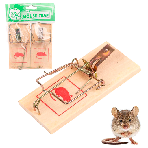 [10137MD] Trampa Para Ratón Bolsa X2