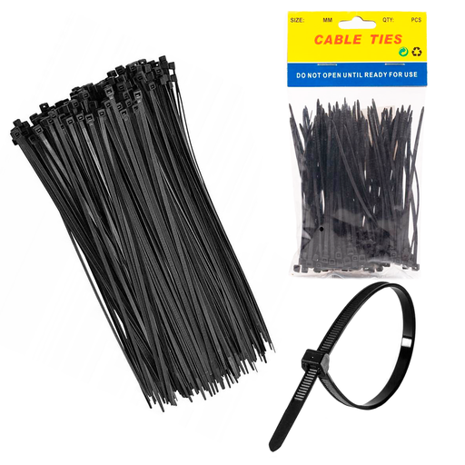 [10140NE] Precintos 250Mm X 4,6Mm 100Pcs