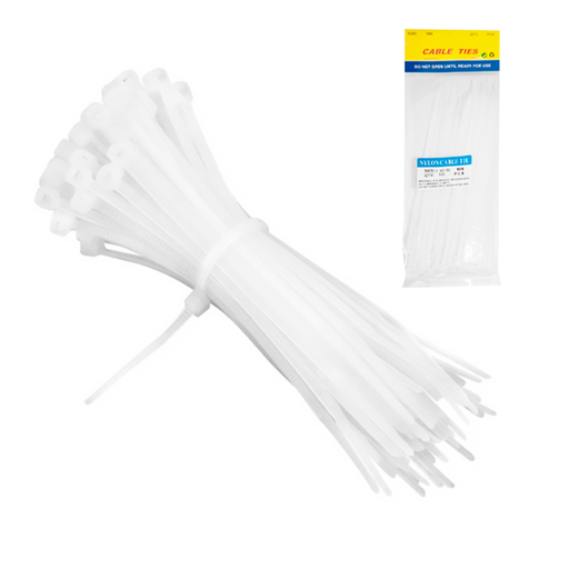 [10145BL] Precintos 300Mm X 4,8Mm White