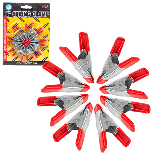 [10167RO] Pinza Cocodrilo 2" 8Pcs