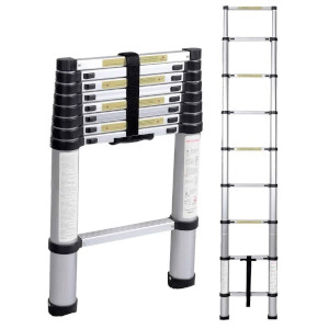 [10237AC] Escalera Telescopica 8 Esc 2.6M Aluminio