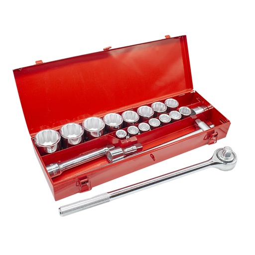 [10251RO] Juego Llave De Tubo 21Pcs