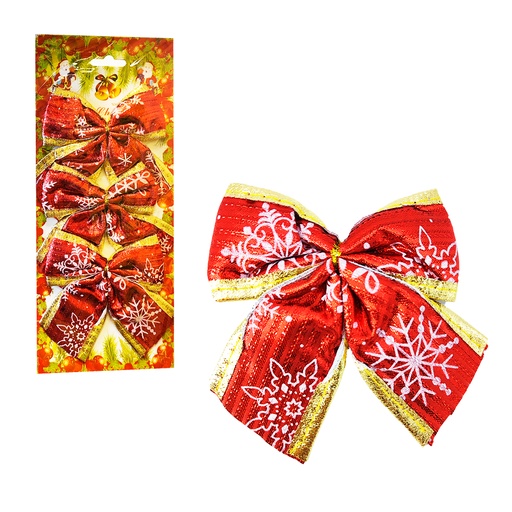 [12015SR] Lazos Moños 10X10Cm X3Pcs