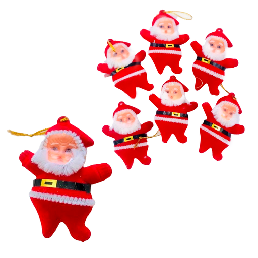 [12036RO] Adornos Papá Noel Para Árbol