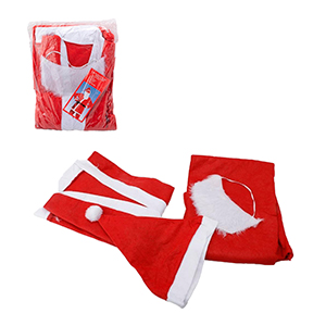 [12069RO] Disfraz Papa Noel Adulto 1.8M