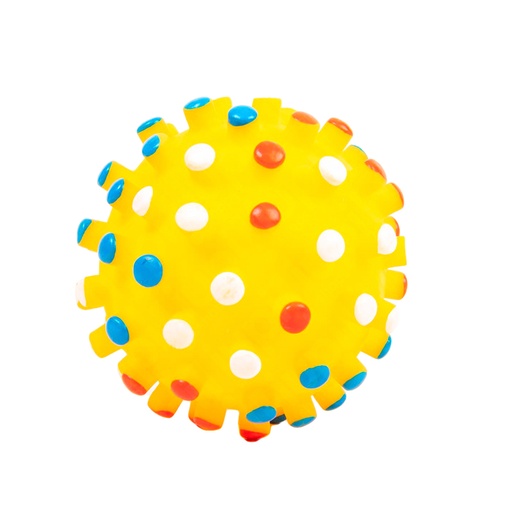 [13043AM] Pelota P/Mascota Chifle 7,5Cm