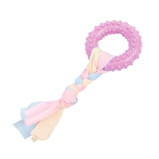 [13101RS] Mordillo D/Goma Soga Aro 18Cm