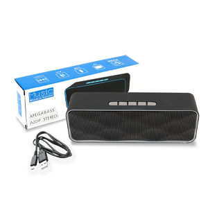 [14021GR] Parlante Bluetooth 18X4Cm